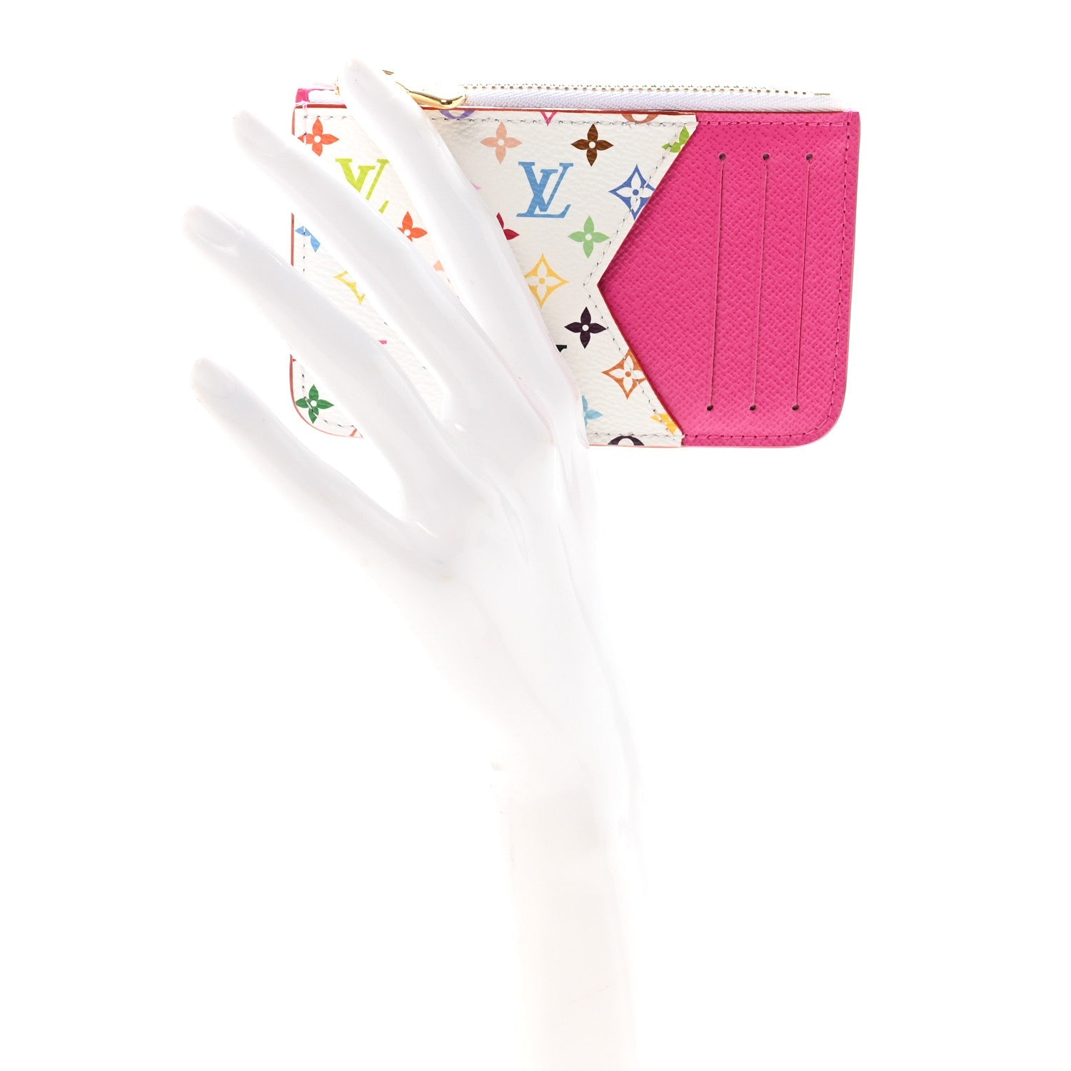 LV X TM Monogram Romy  Holder Kawaii Pink