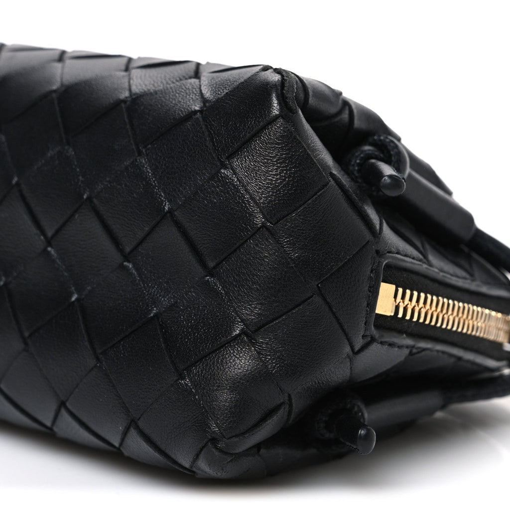 Nappa Intrecciato Concert Pouch Black