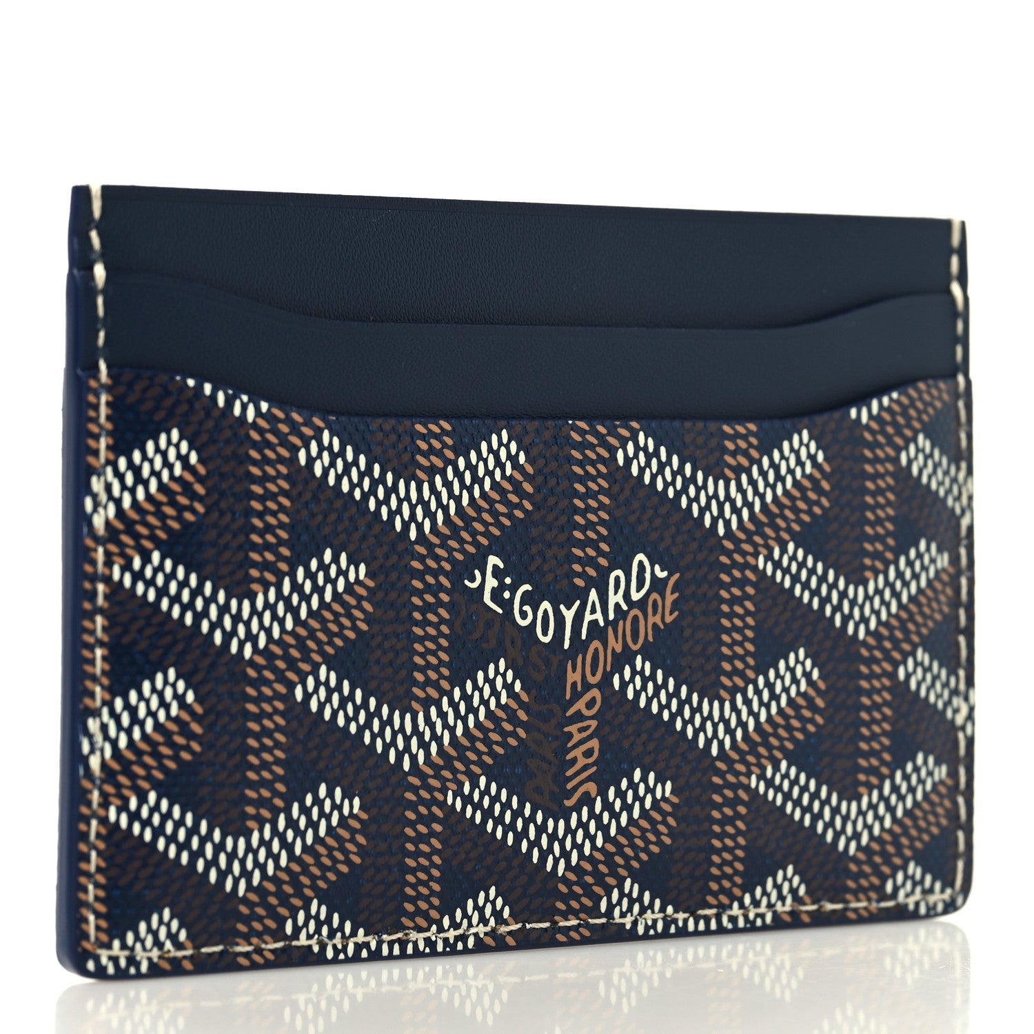 Goyardine Saint Sulpice  Holder Navy