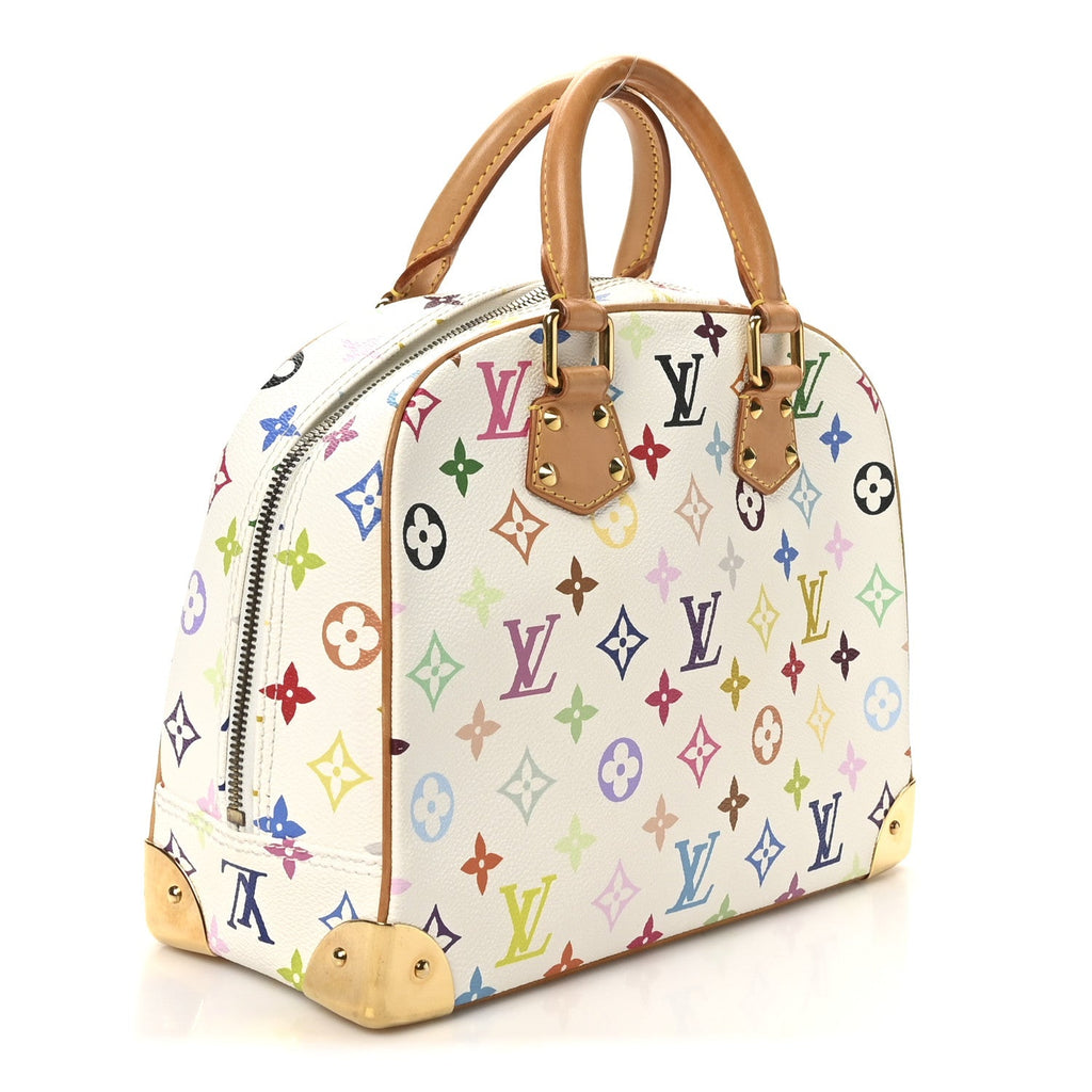 Monogram Multicolor Trouville White