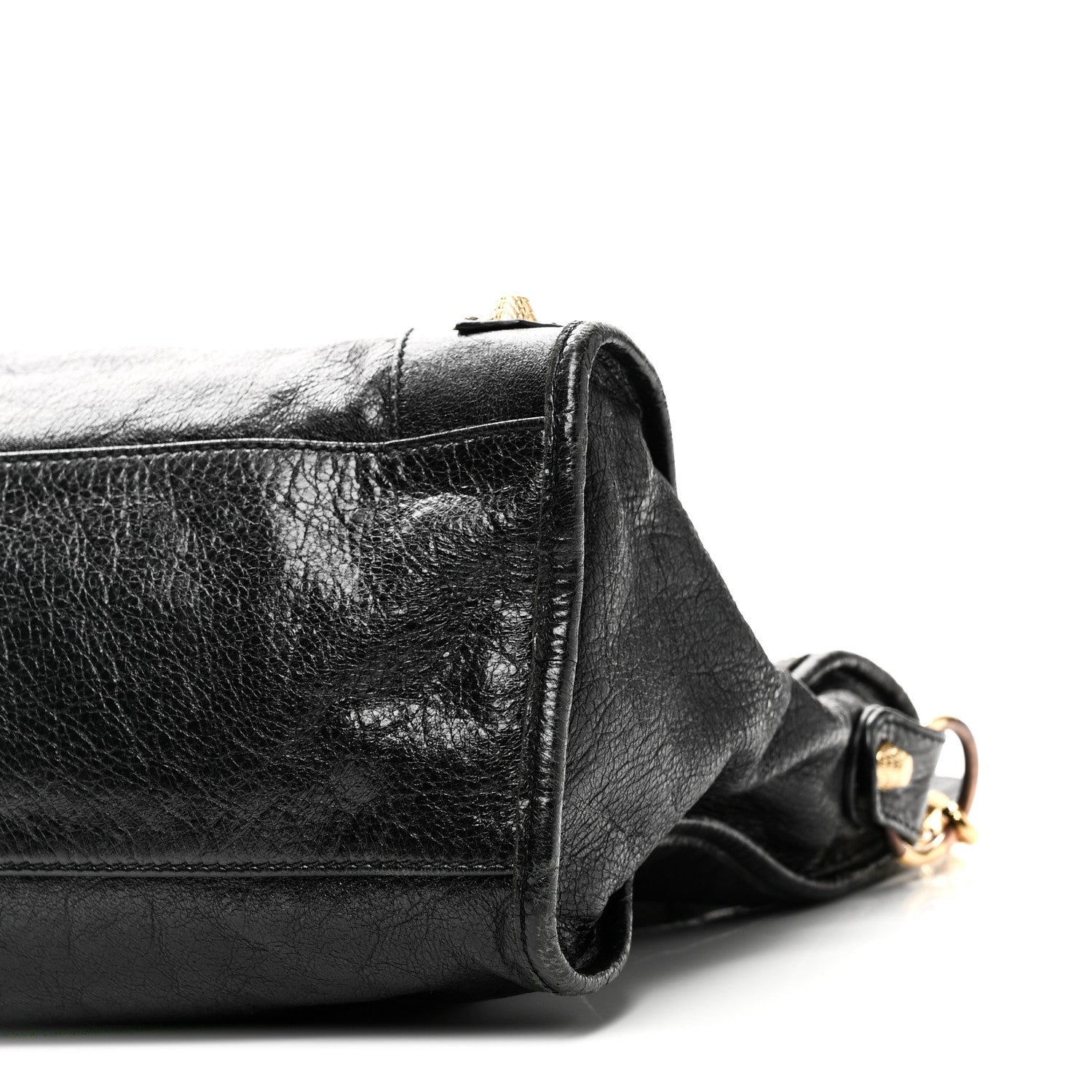 Agneau Giant 12 Gold Hardware City Black