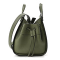 Calfskin Mini Hammock Shoulder Bag Avocado