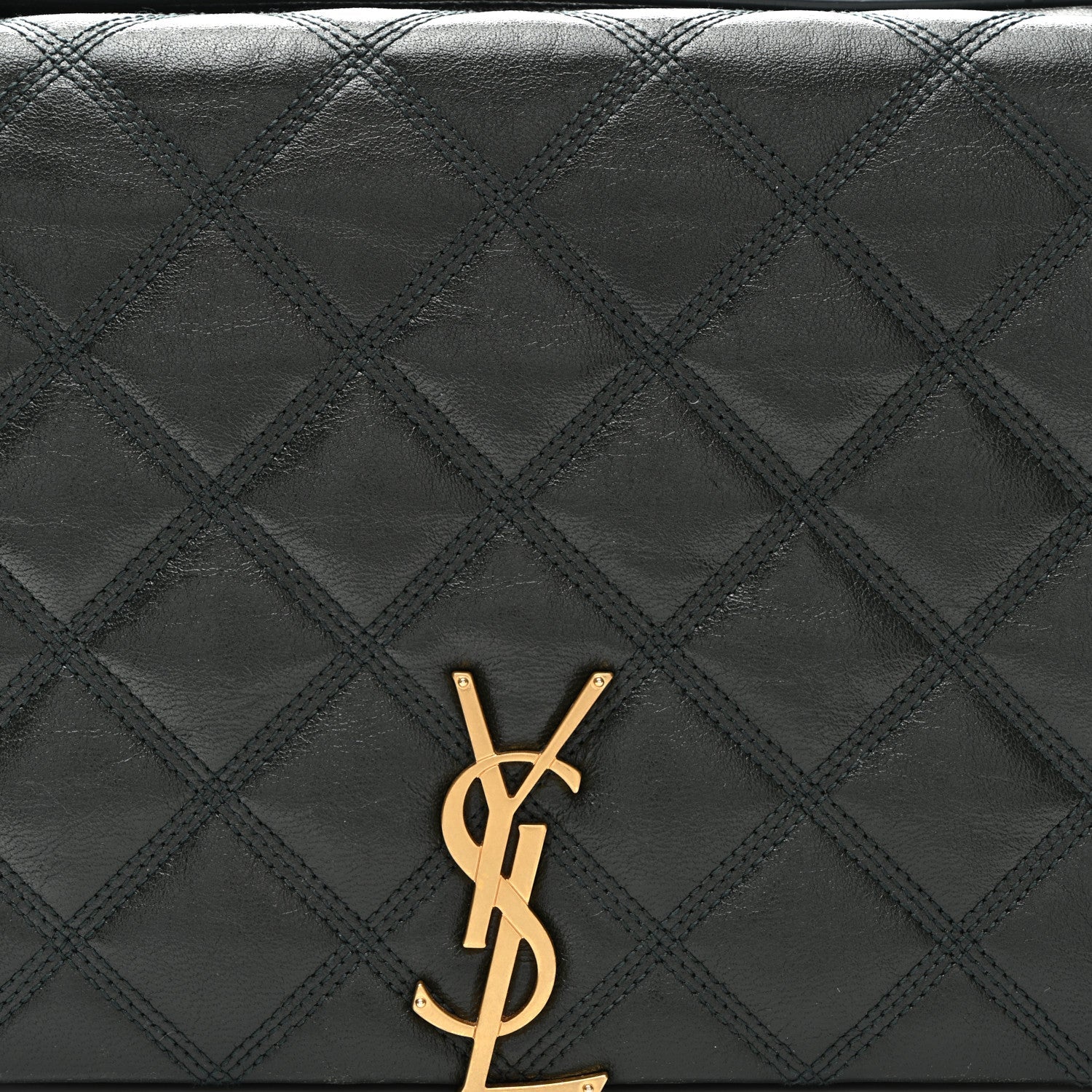 Lambskin Quilted Mini Becky Chain Bag Vert Fonce