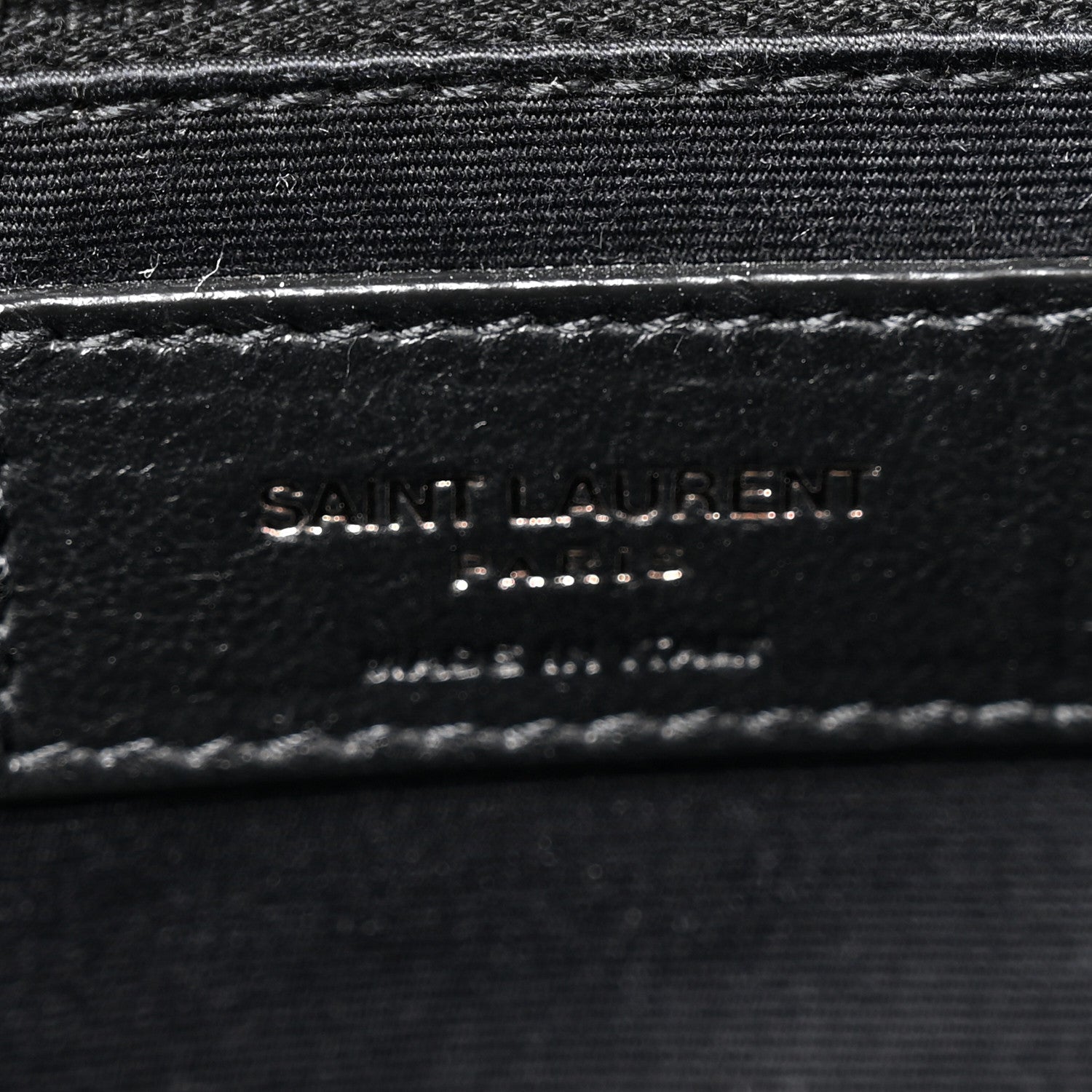 Crinkled Calfskin Matelasse Monogram Medium Niki Chain Satchel Black