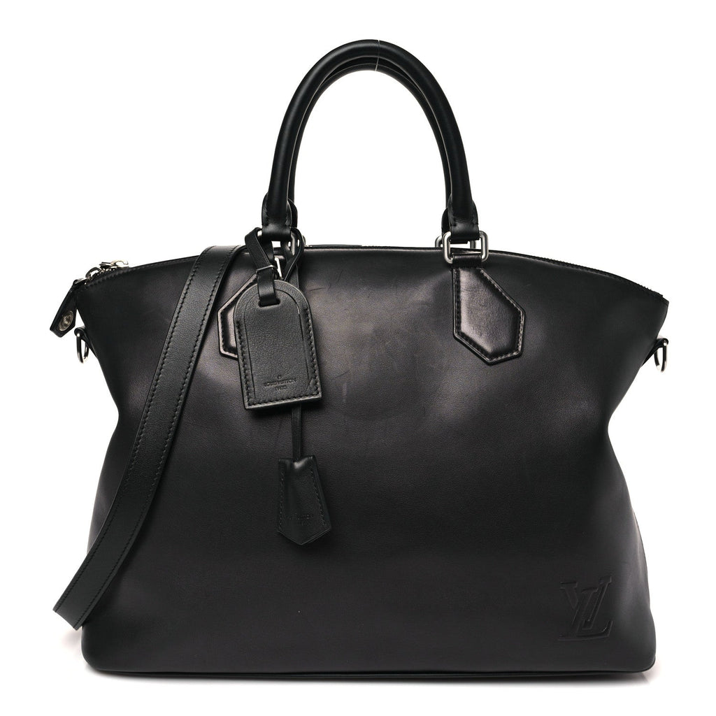 Smooth Millesime Calfskin Lockit MM Black