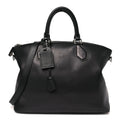 Smooth Millesime Calfskin Lockit MM Black