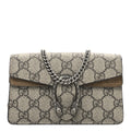 GG Supreme Monogram Super Mini Dionysus Shoulder Bag Taupe