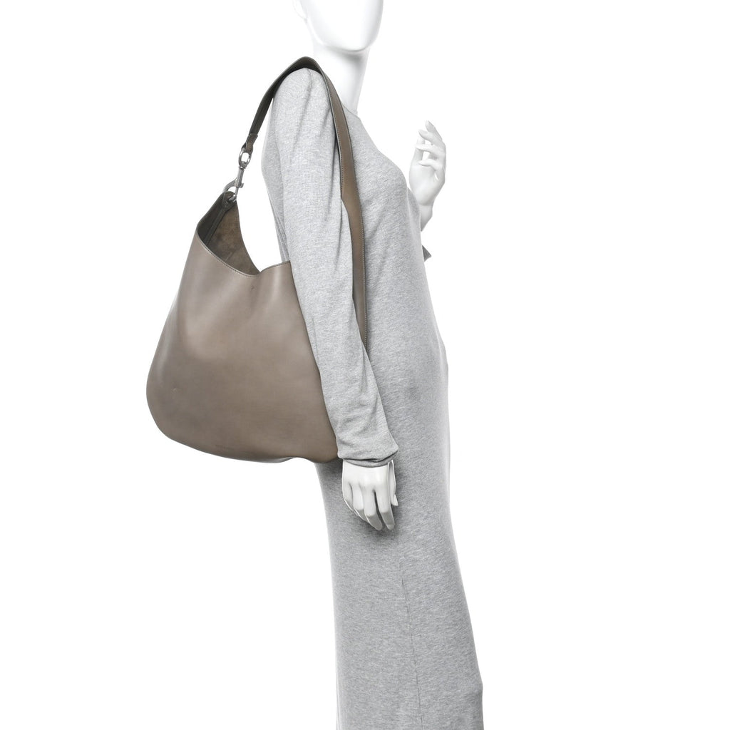 Calfskin Bean Bag Dun