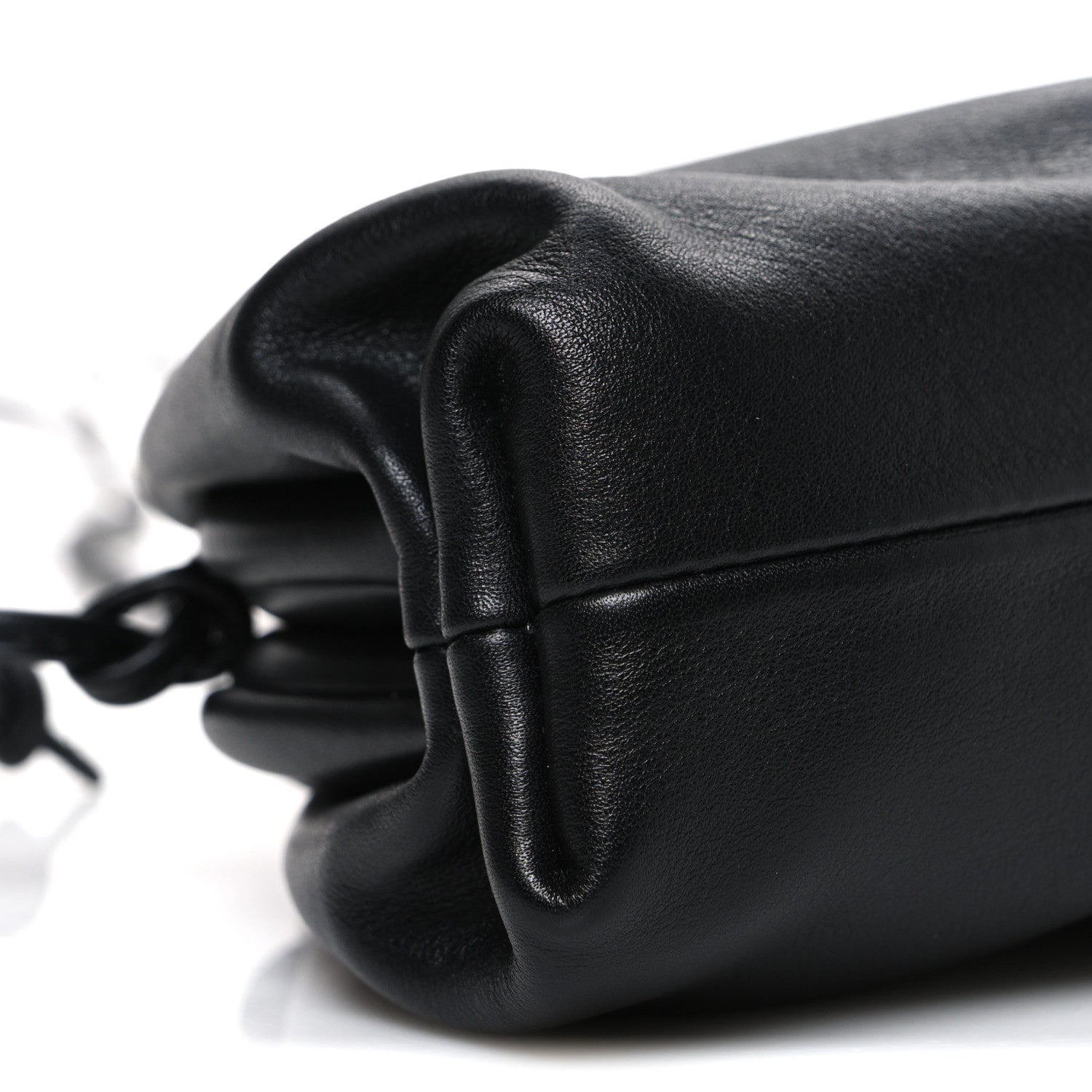 Butter Calfskin The Mini Pouch Black