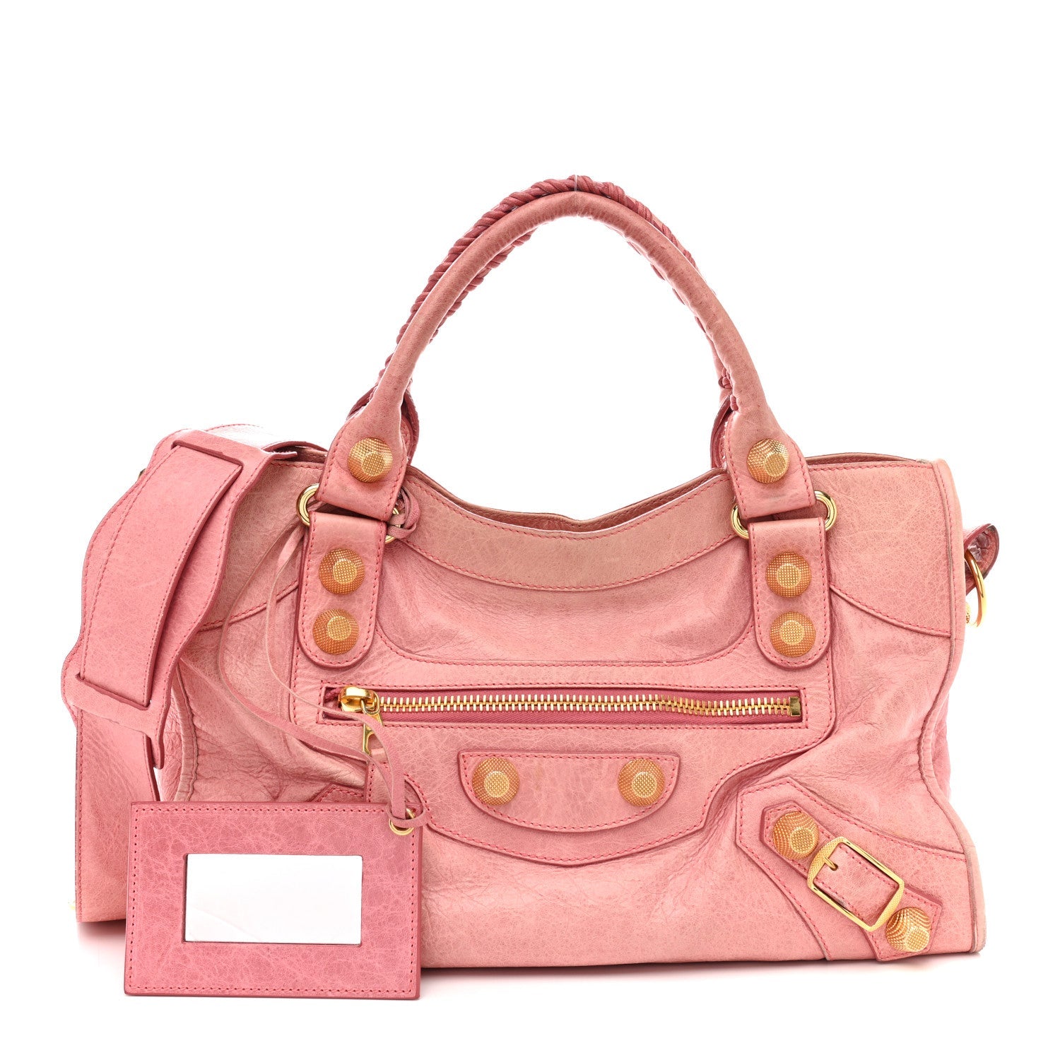 Agneau Giant 21 Gold Hardware City Bubblegum