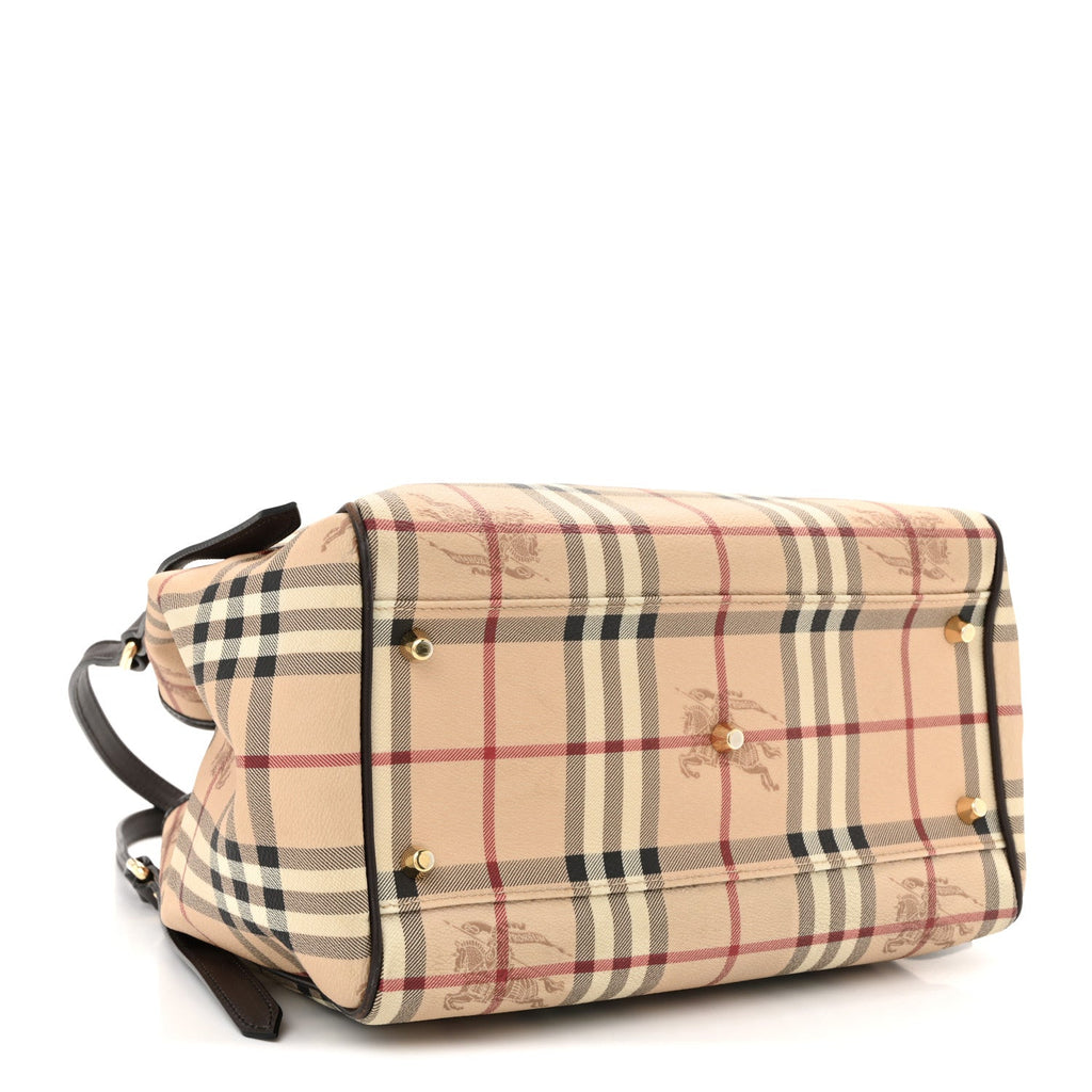Haymarket Check Small Canterbury Tote Chocolate