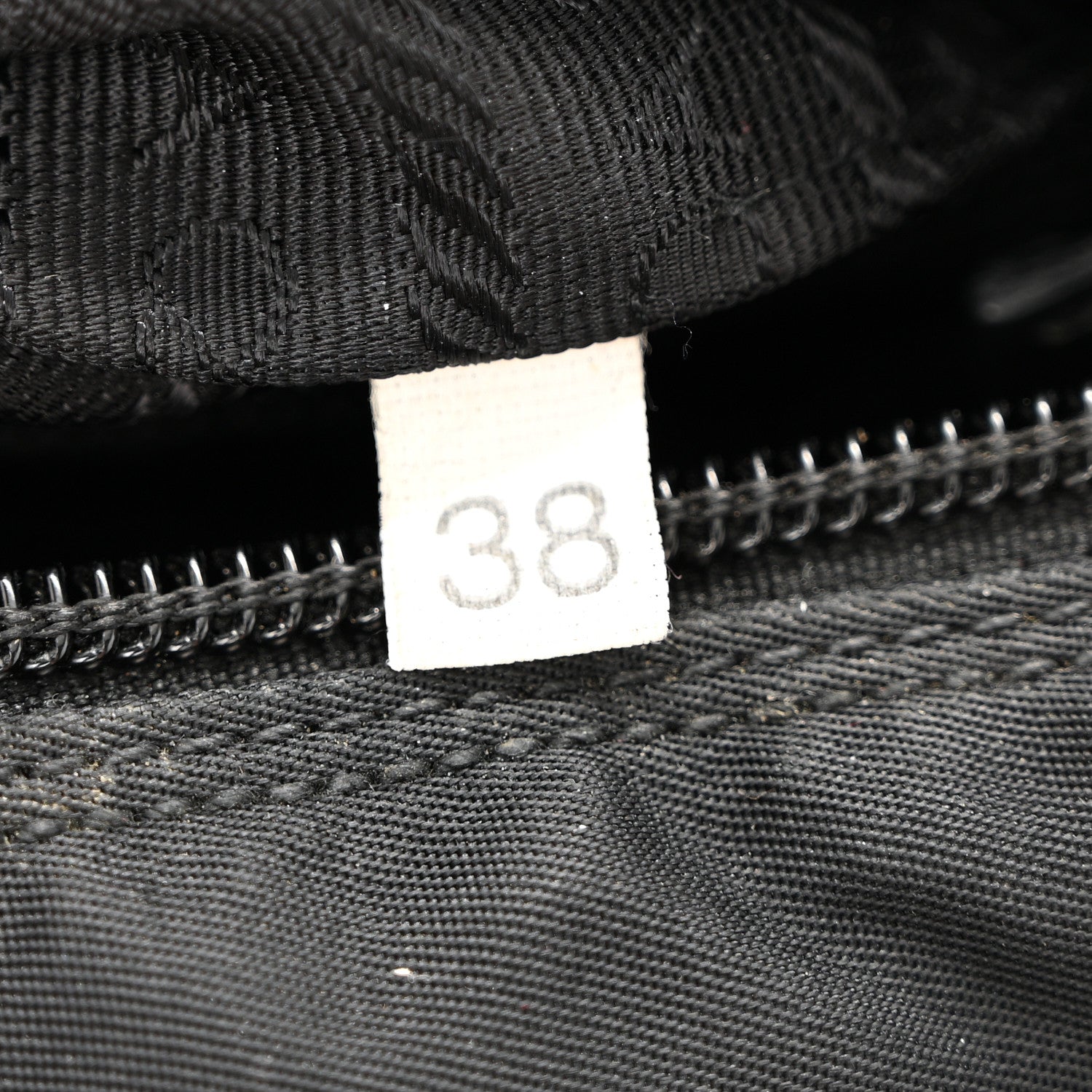 Nylon Vela Saffiano Single Buckle Messenger Shoulder Bag Black