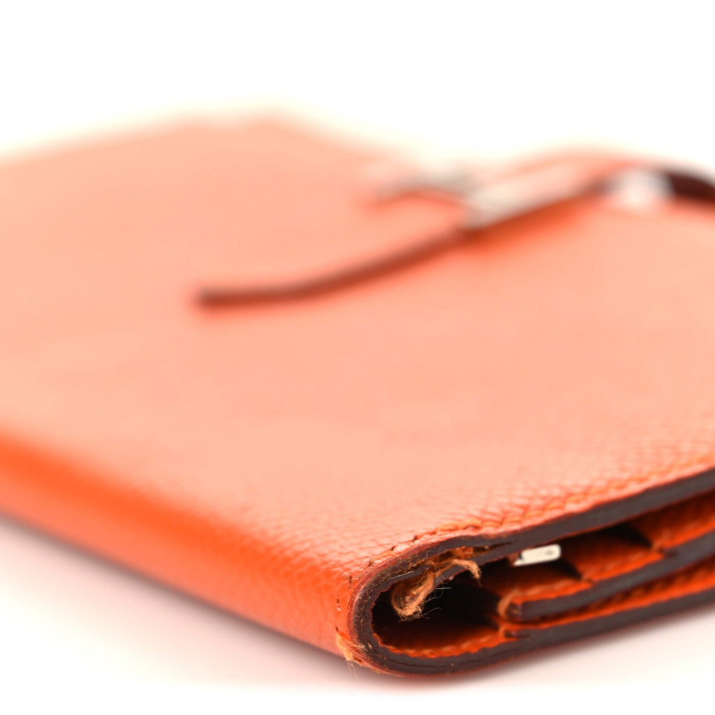 Epsom Bearn Gusset Wallet Orange