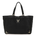 Monogram Large Abbey Tote Black