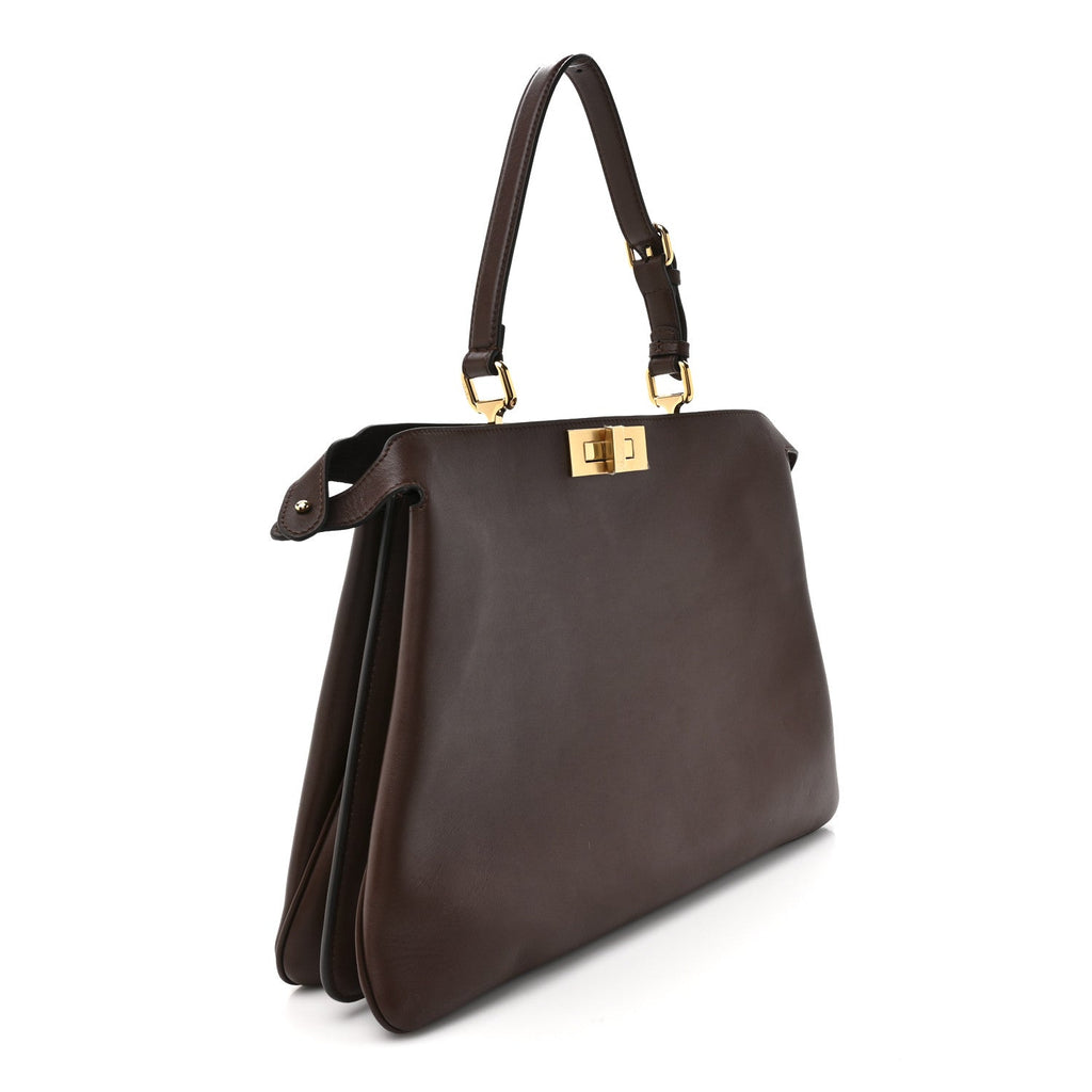 Vitello Large Soft Peekaboo Crosta Mogano