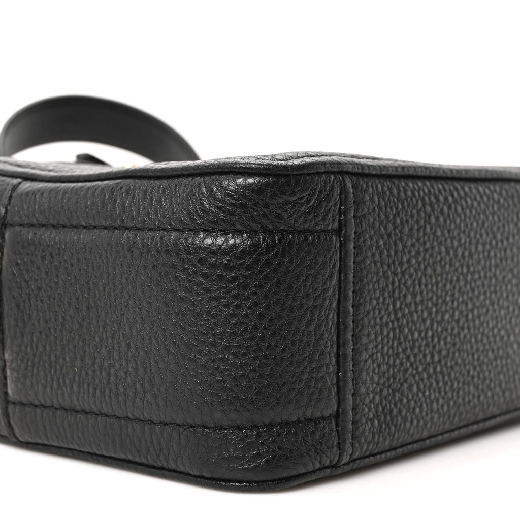 Calfskin Small Snapshot Camera Bag Black