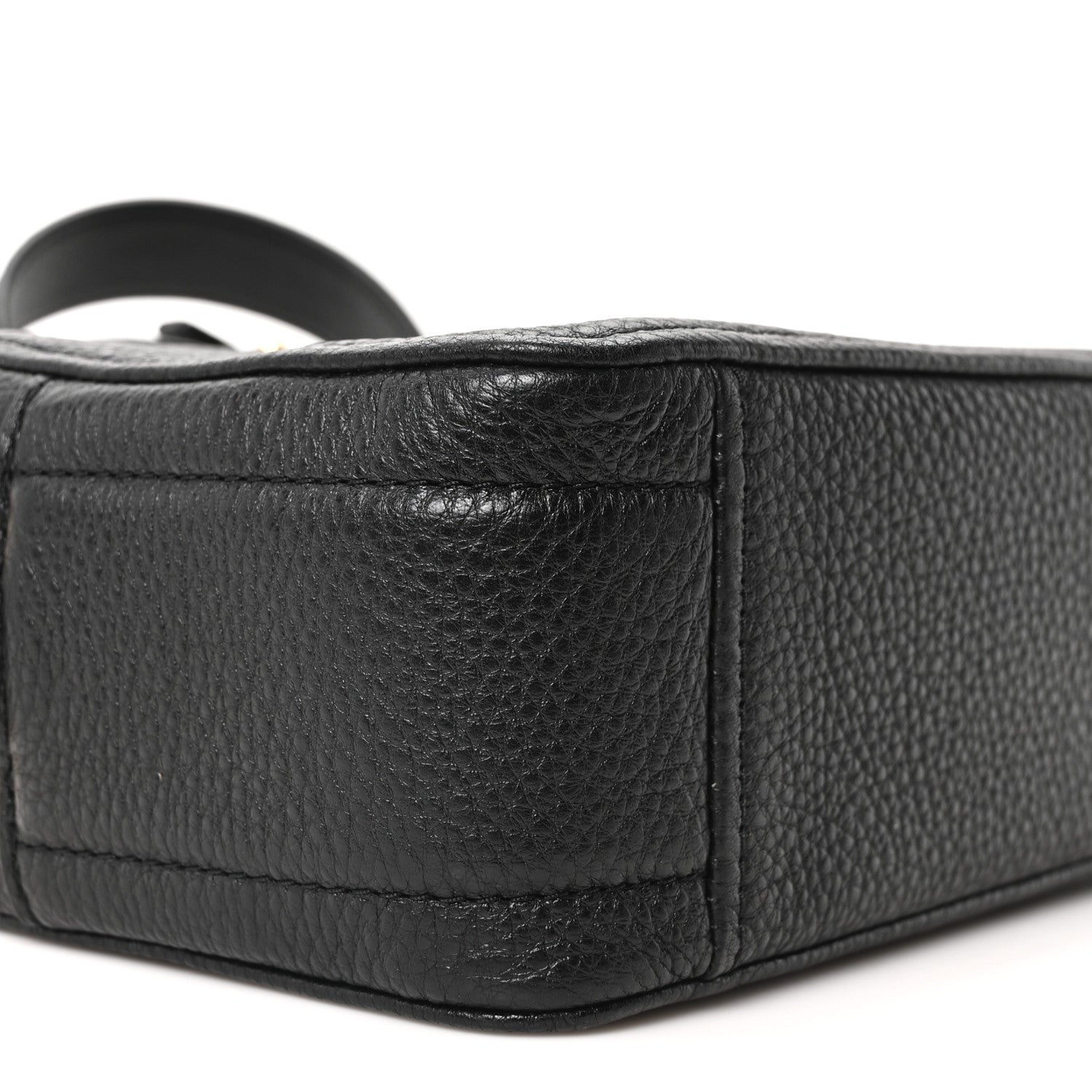 Calfskin Small Snapshot Camera Bag Black