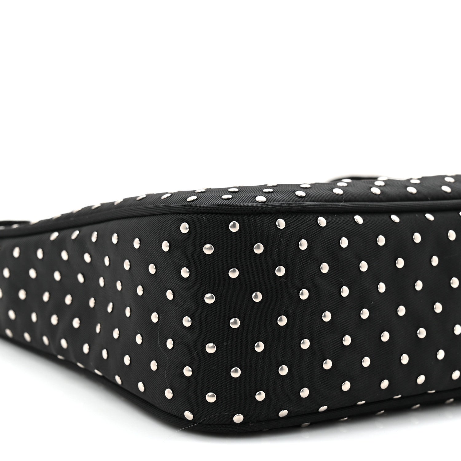 Re-Nylon Vela Studs Mini Re-Edition 2000 Bag Black