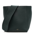 Soft Grained Calfskin Small Sangle Bucket Bag Amazone