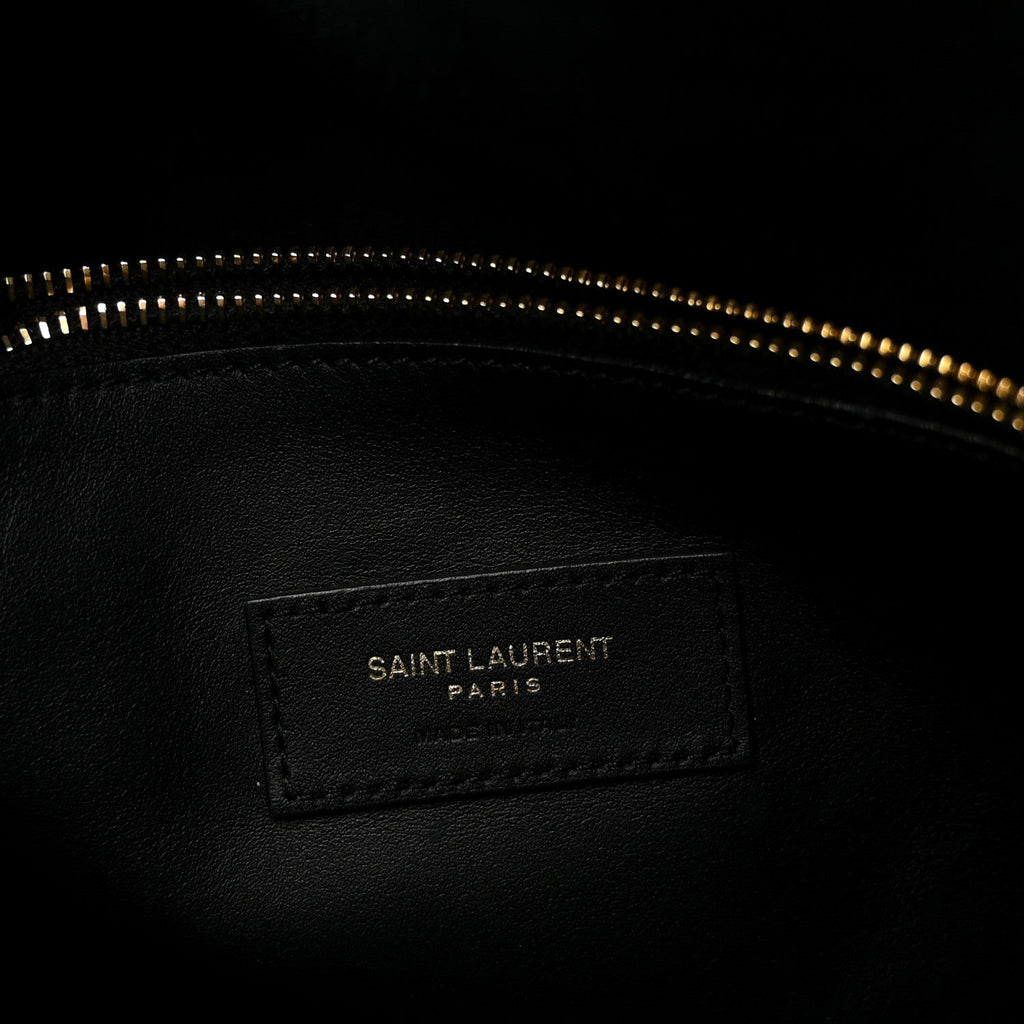 Smooth Calfskin Large Le 5 A 7 Soft Hobo Black
