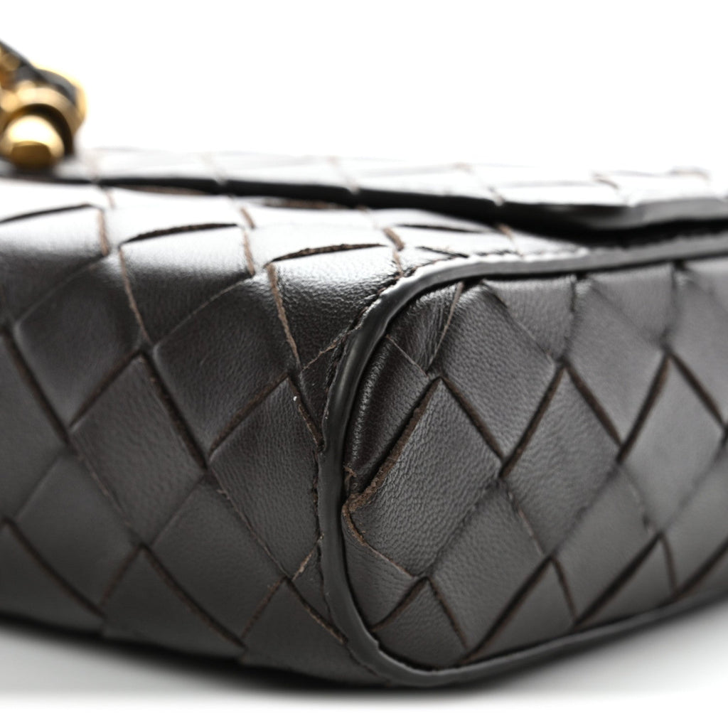 Nappa Intrecciato Mini Andiamo Crossbody Bag  Fondant