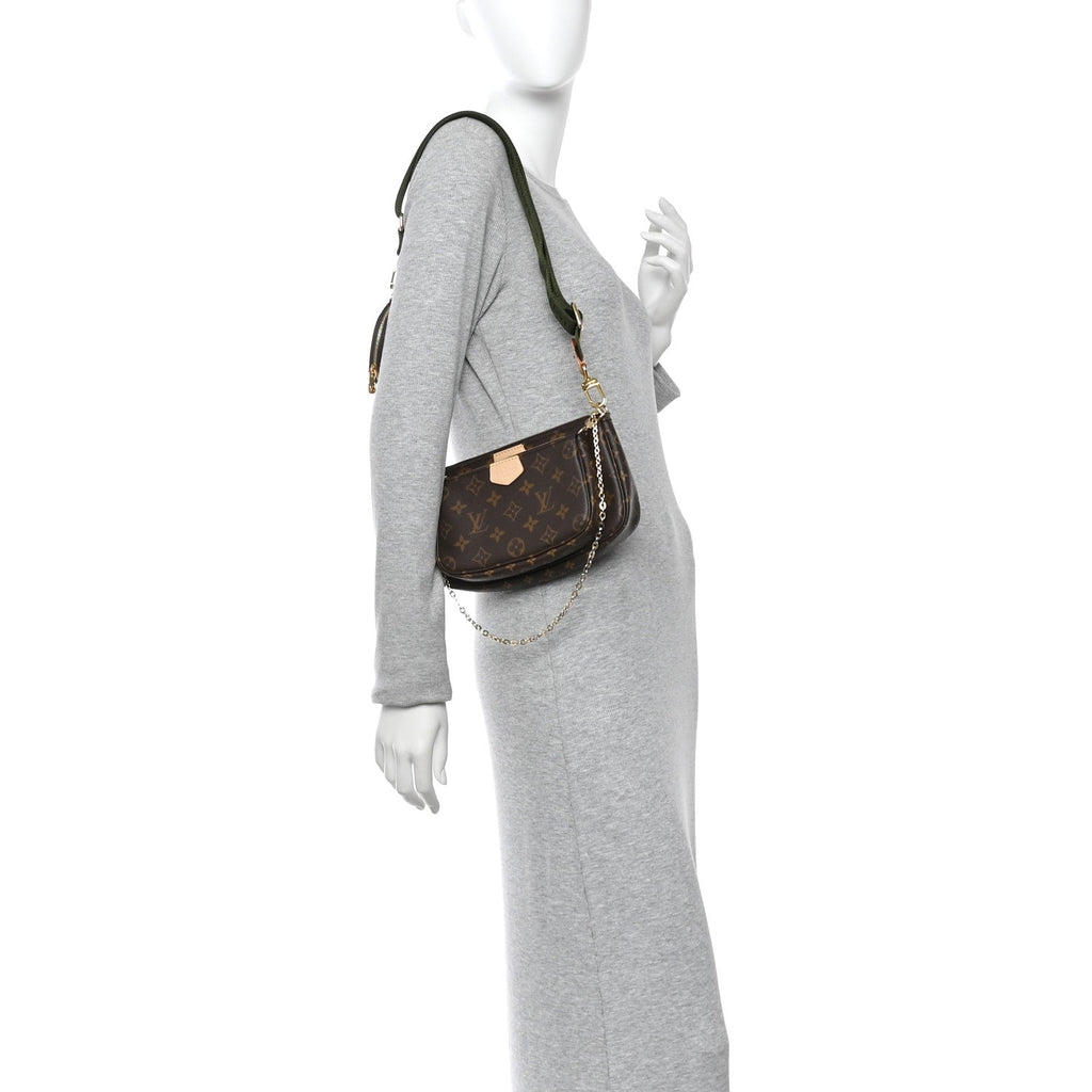 Monogram Multi Pochette Accessories Kaki