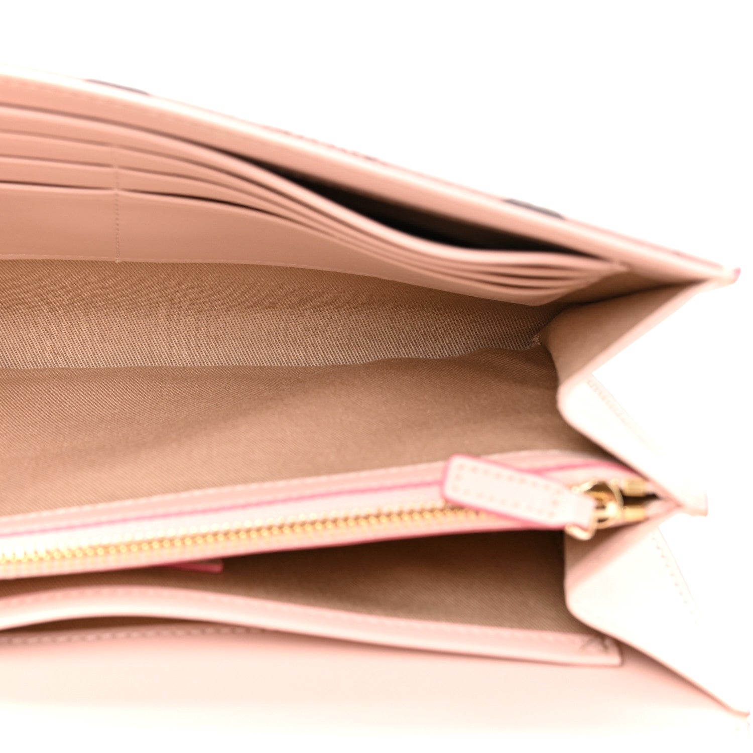 Visetos Medium Patricia Wallet On Chain Soft Pink