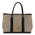 Toile H Buffle Skipper Garden Party 36 MM Tote Black