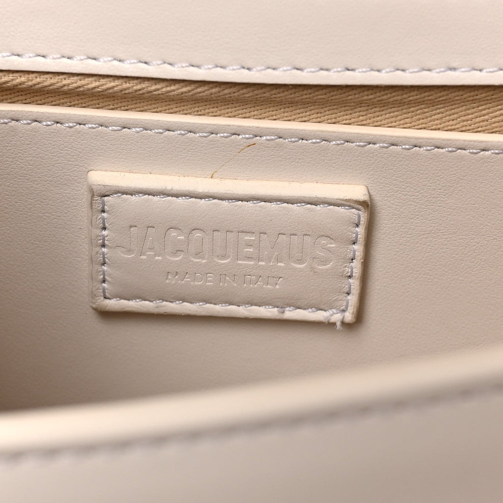 Smooth Calfskin Le Grand Bambino White