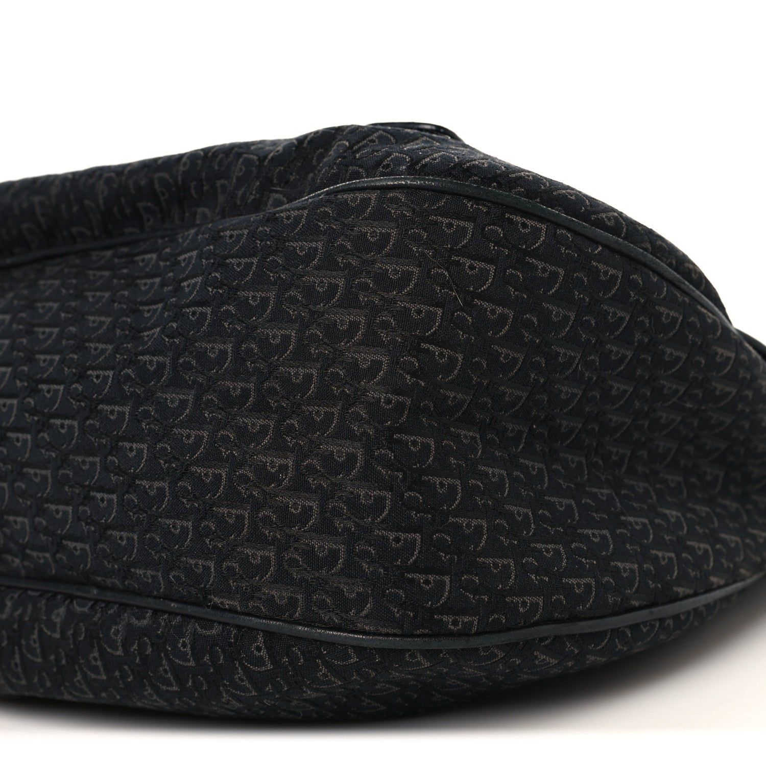 Canvas Diorissimo Buckle Messenger Black