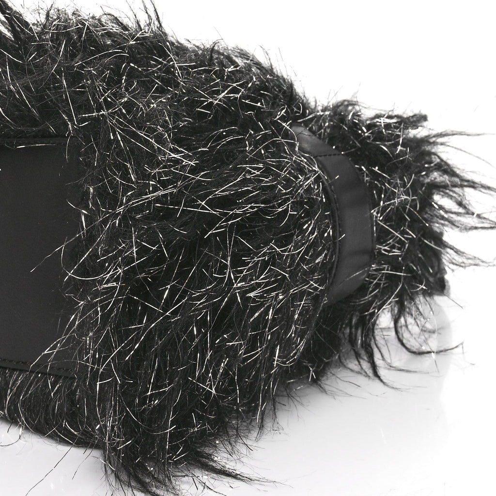 The Creature Small Tote Bag Black Silver