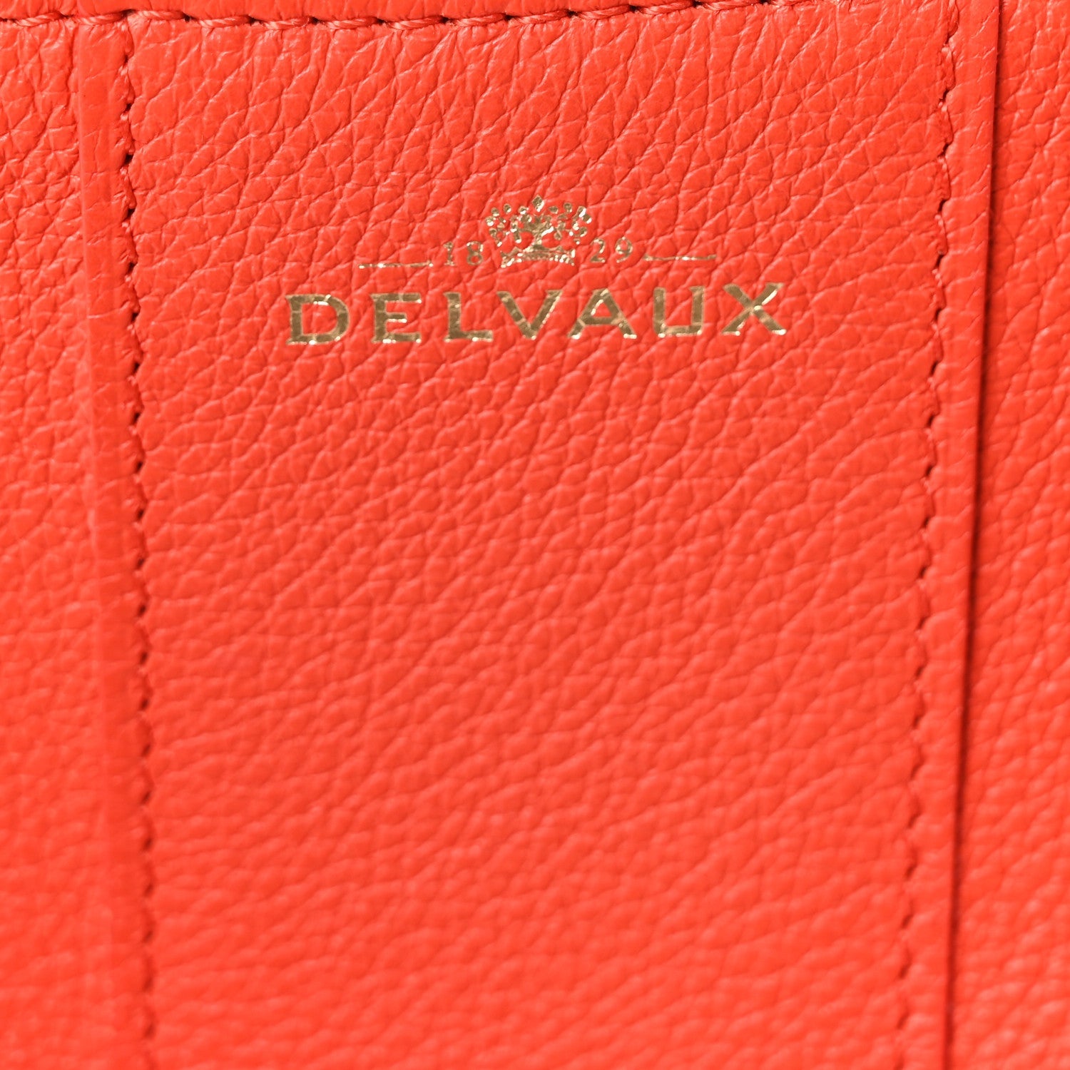 Grained Calfskin MM Brillant Satchel Sunset