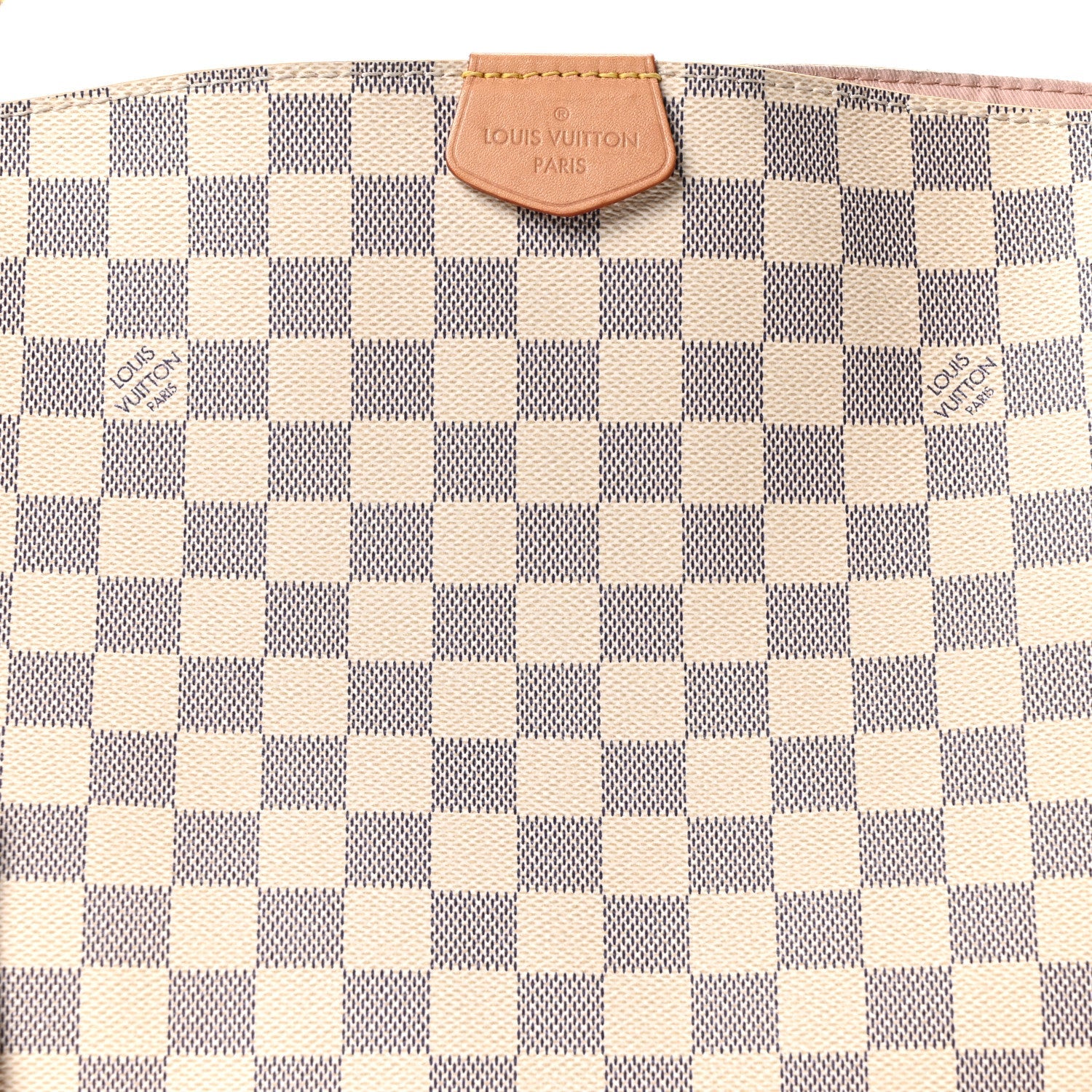 Damier Azur Graceful PM Rose Ballerine