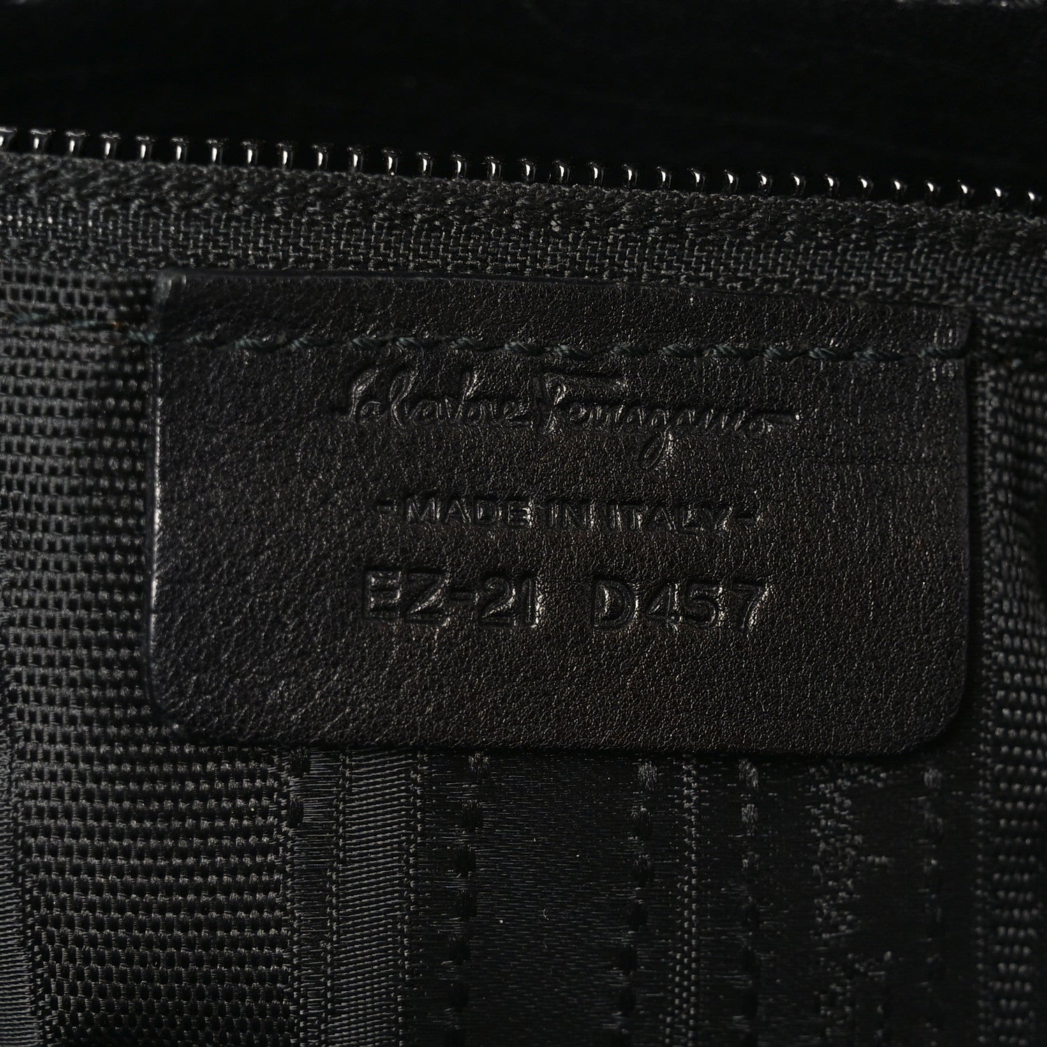 Calfskin Chain Tote Black