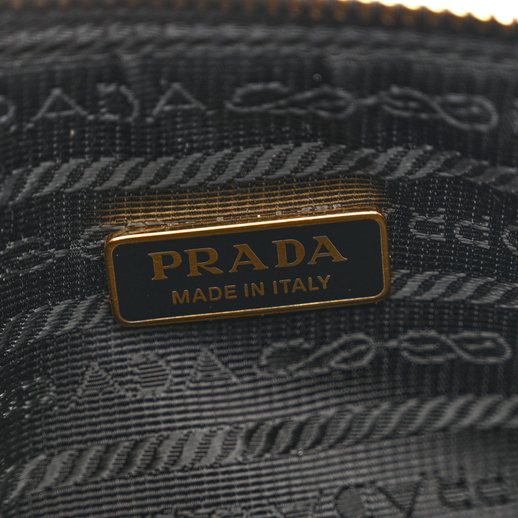 Re-Nylon Spazzolato Re-Edition 2002 Shoulder Bag Black