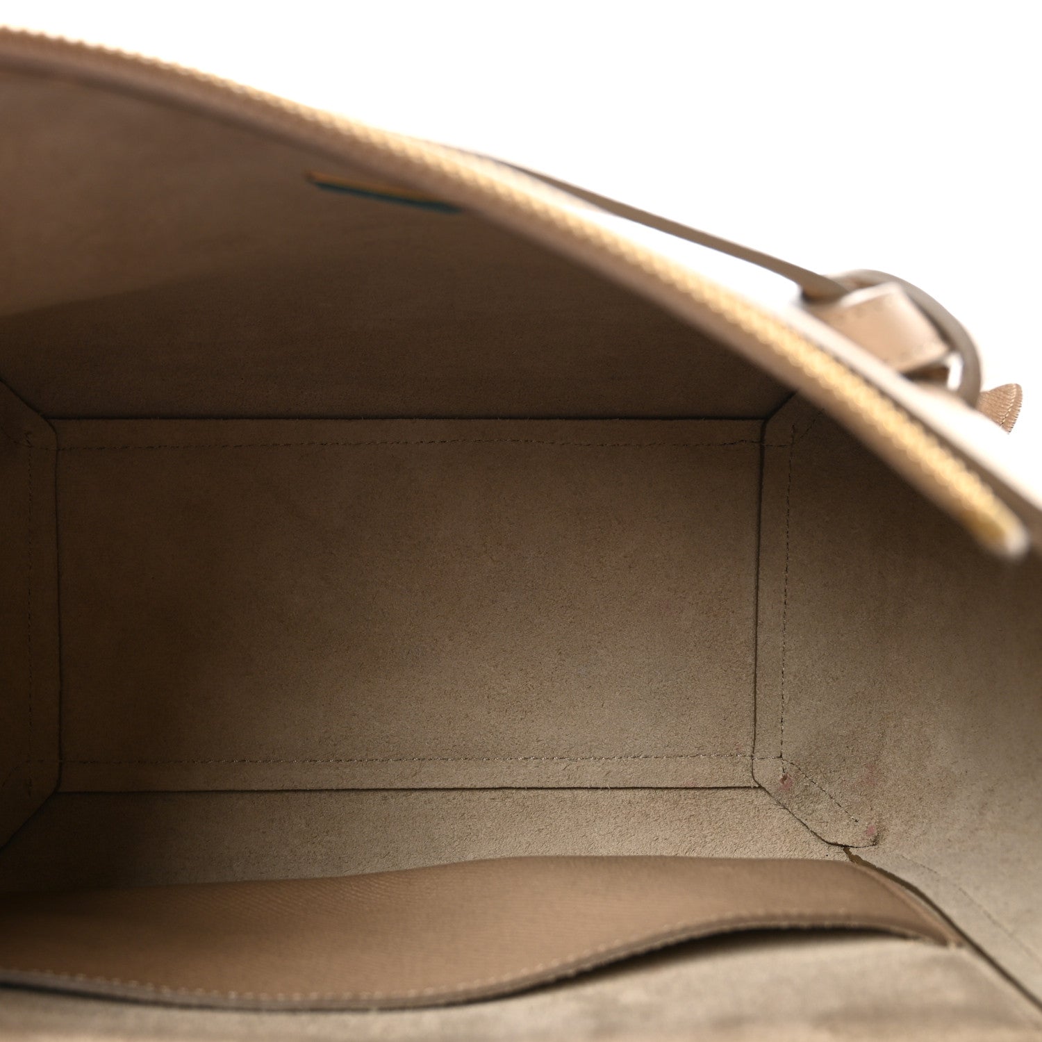 Grained Calfskin Micro Belt Bag Light Taupe