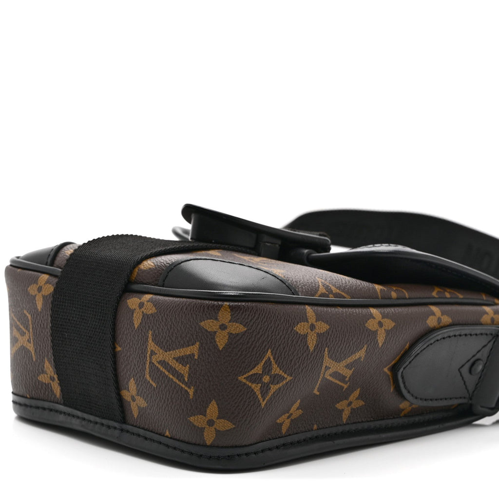 Monogram Macassar Archy Messenger PM