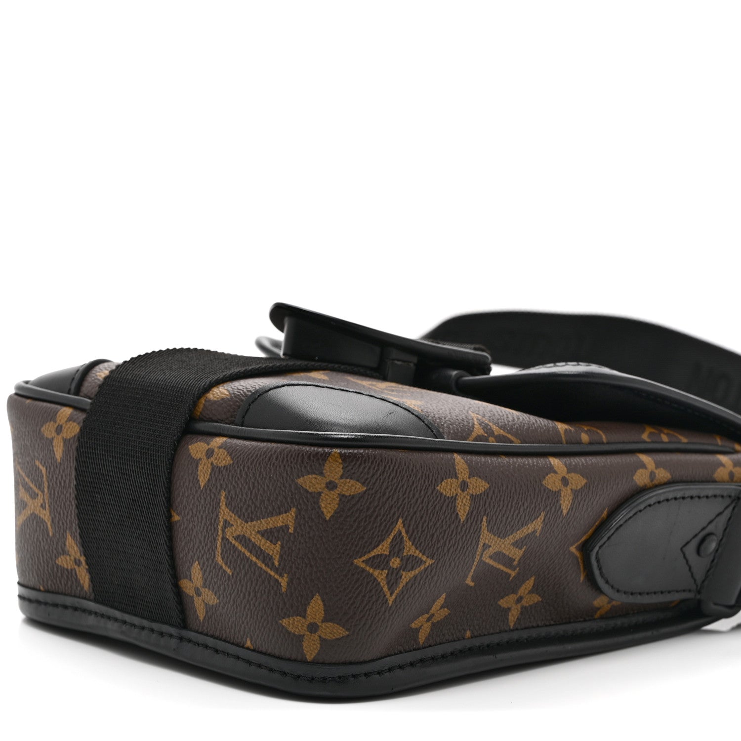Monogram Macassar Archy Messenger PM