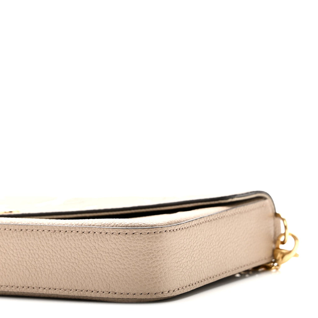 Empreinte Monogram Giant Felicie Pochette Tourterelle Creme