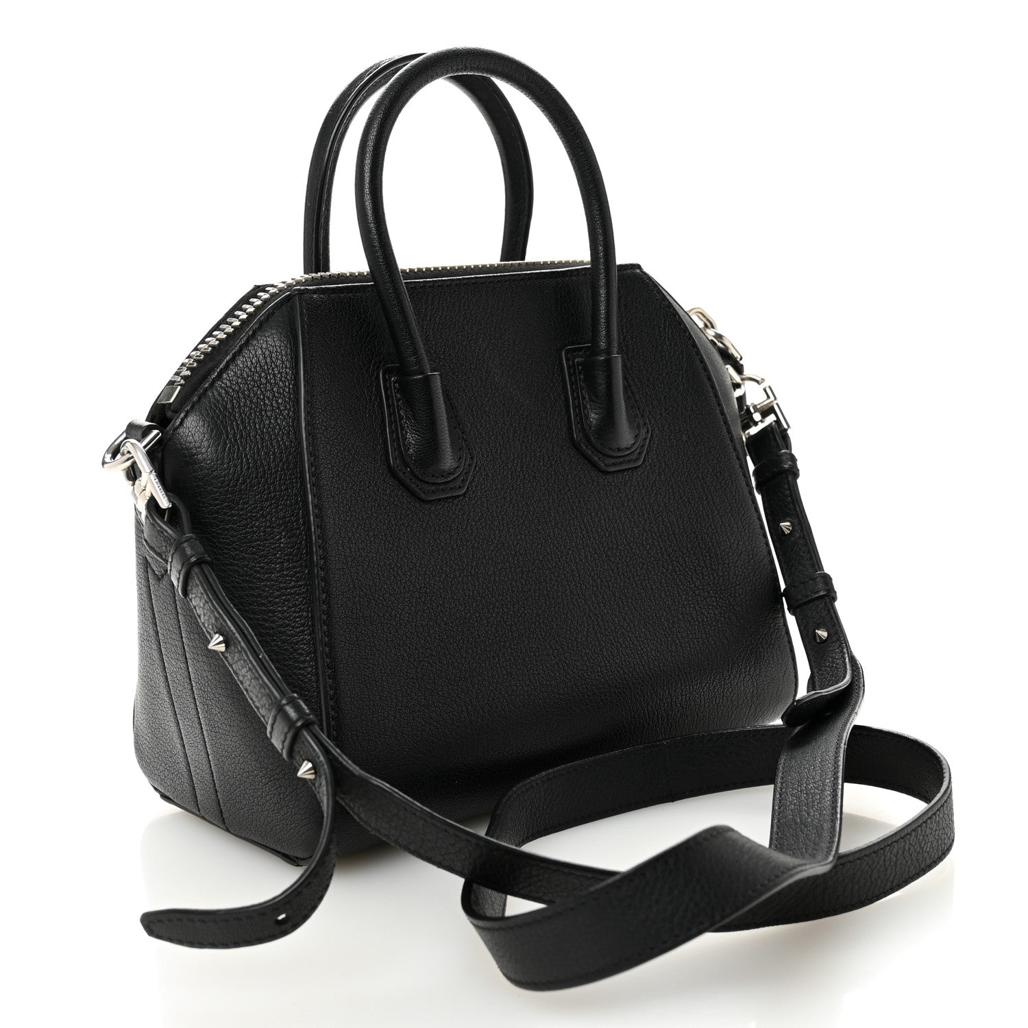 Sugar Goatskin Mini Antigona Black