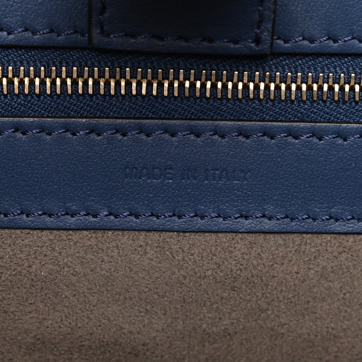 Vitello Century Opaco F is Fendi Bi-Color Small Runaway Satchel Blue Black