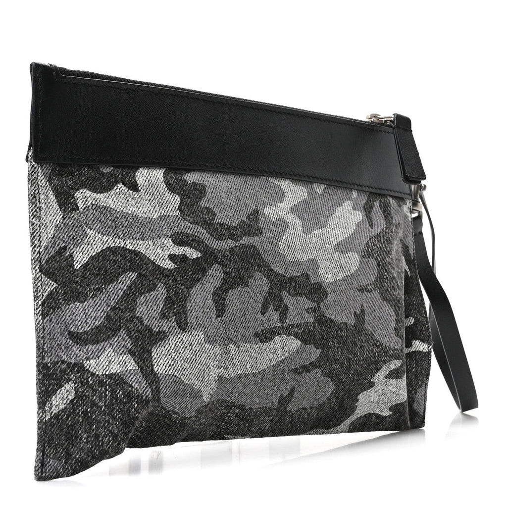 Denim Camo XL The Sack Flat Pouch Grey