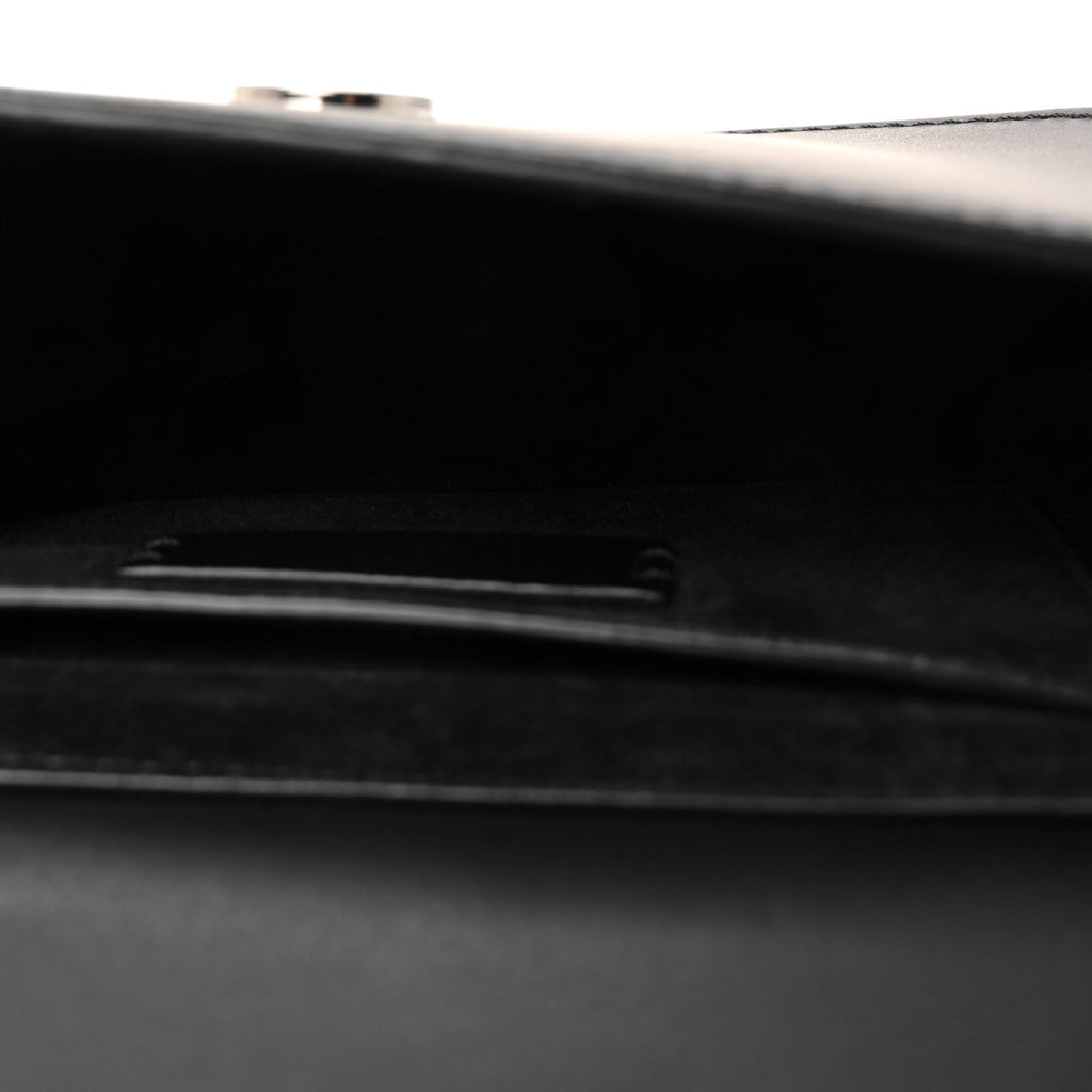 Calfskin Mini Supervee Belt Bag Black