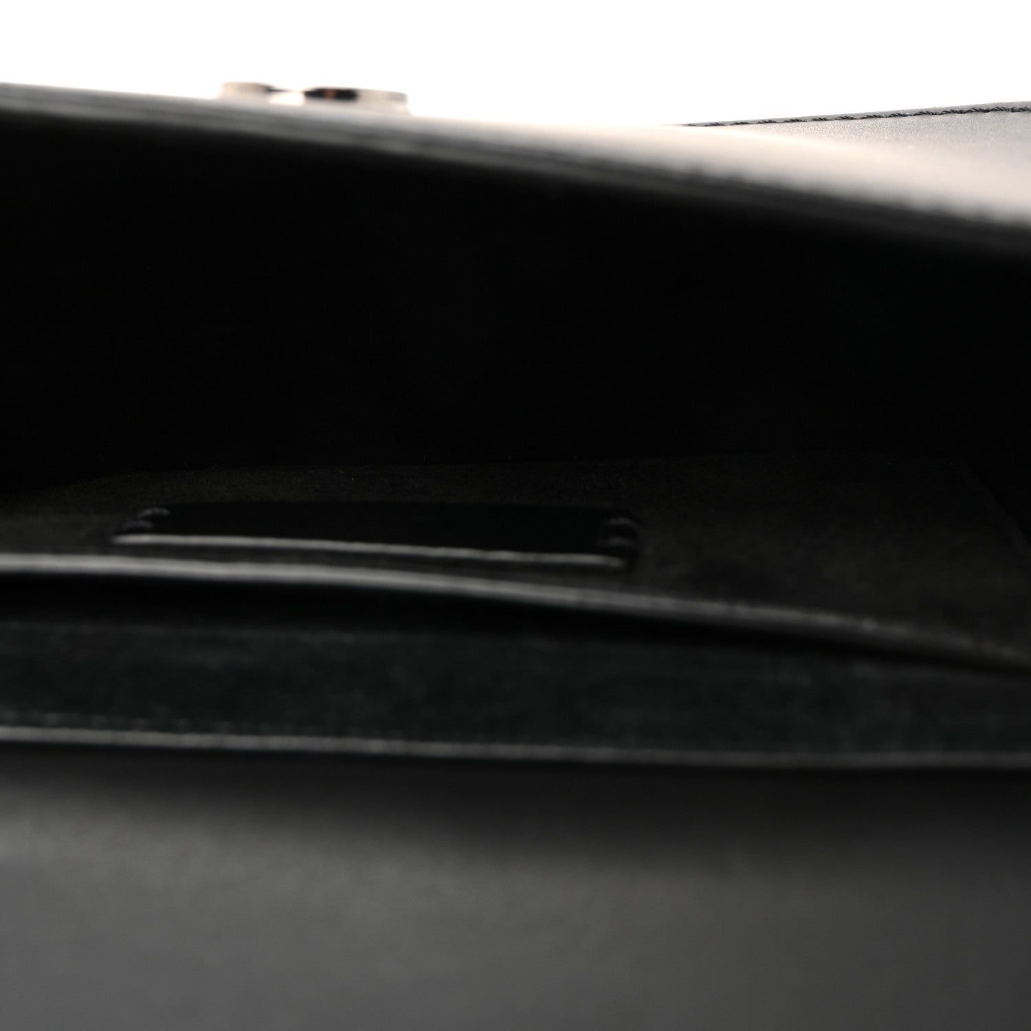 Calfskin Mini Supervee Belt Bag Black
