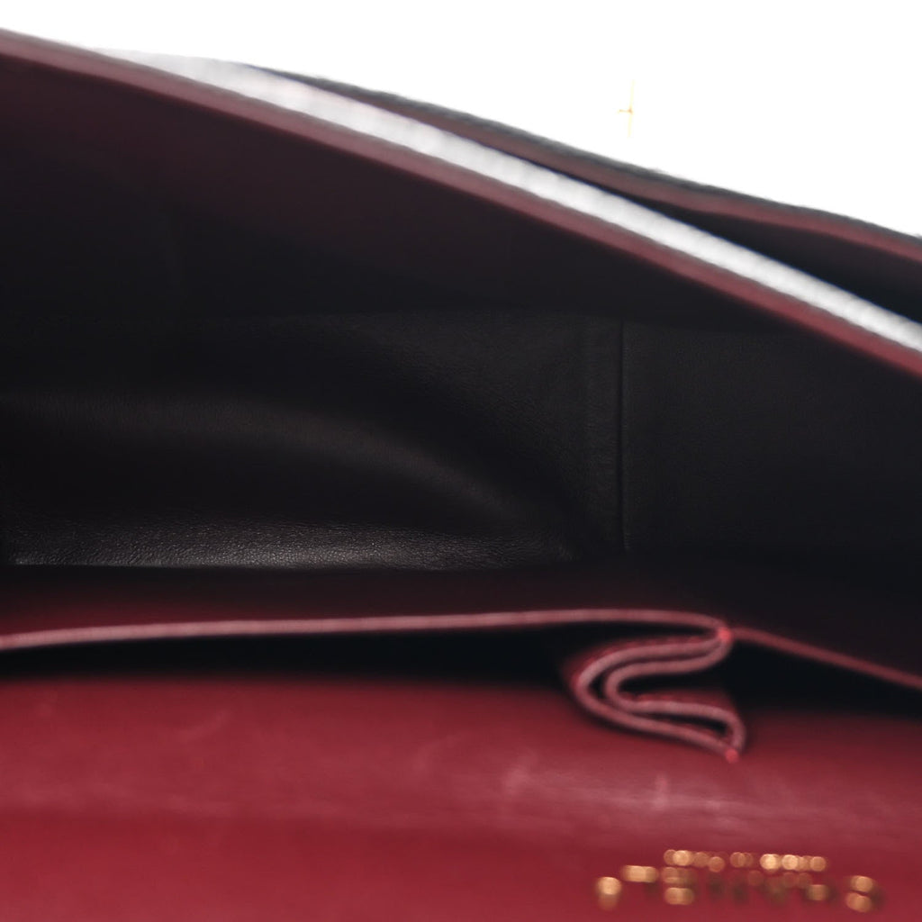 Caviar Quilted Maxi Double Flap Black