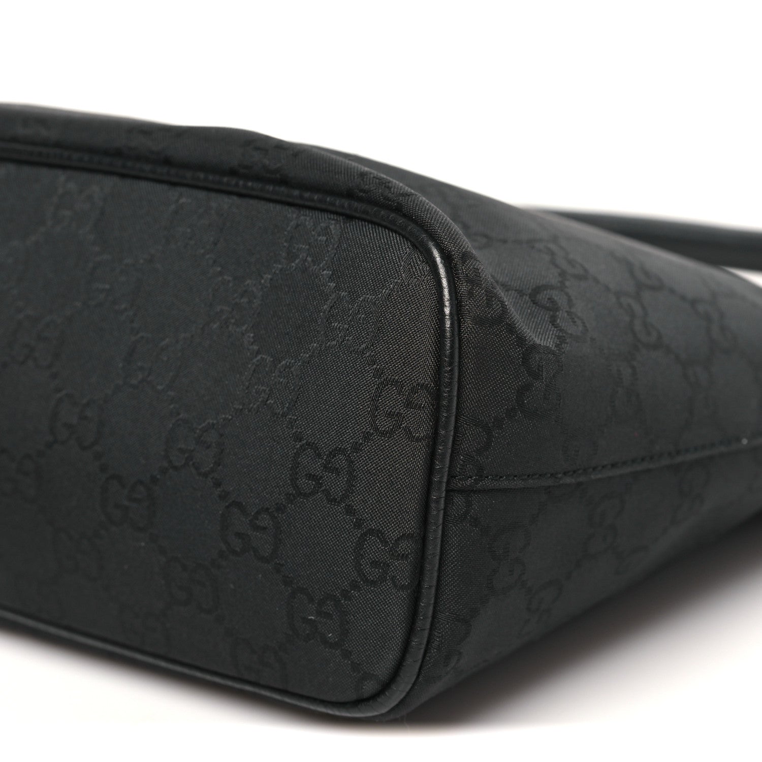 Nylon Monogram Small Hobo Black