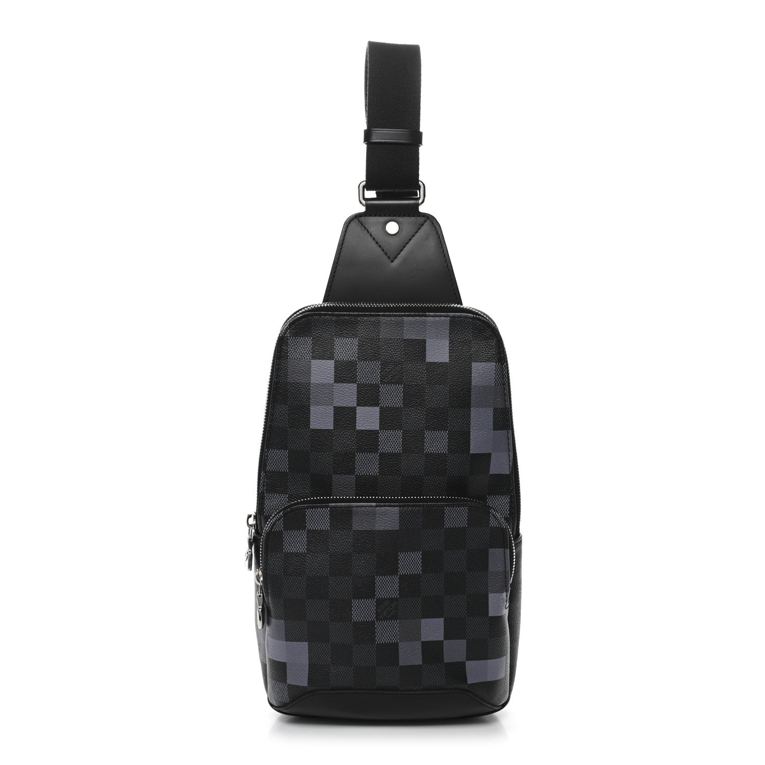 Damier Graphite Pixel Avenue Sling Backpack Gris