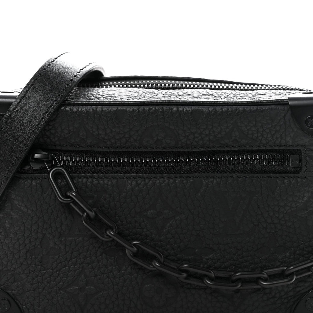 Taurillon Monogram Mini Soft Trunk Black