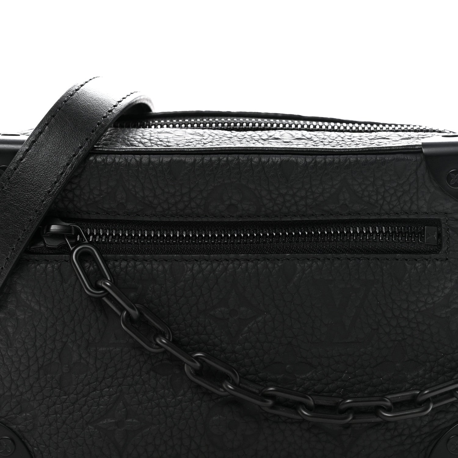 Taurillon Monogram Mini Soft Trunk Black