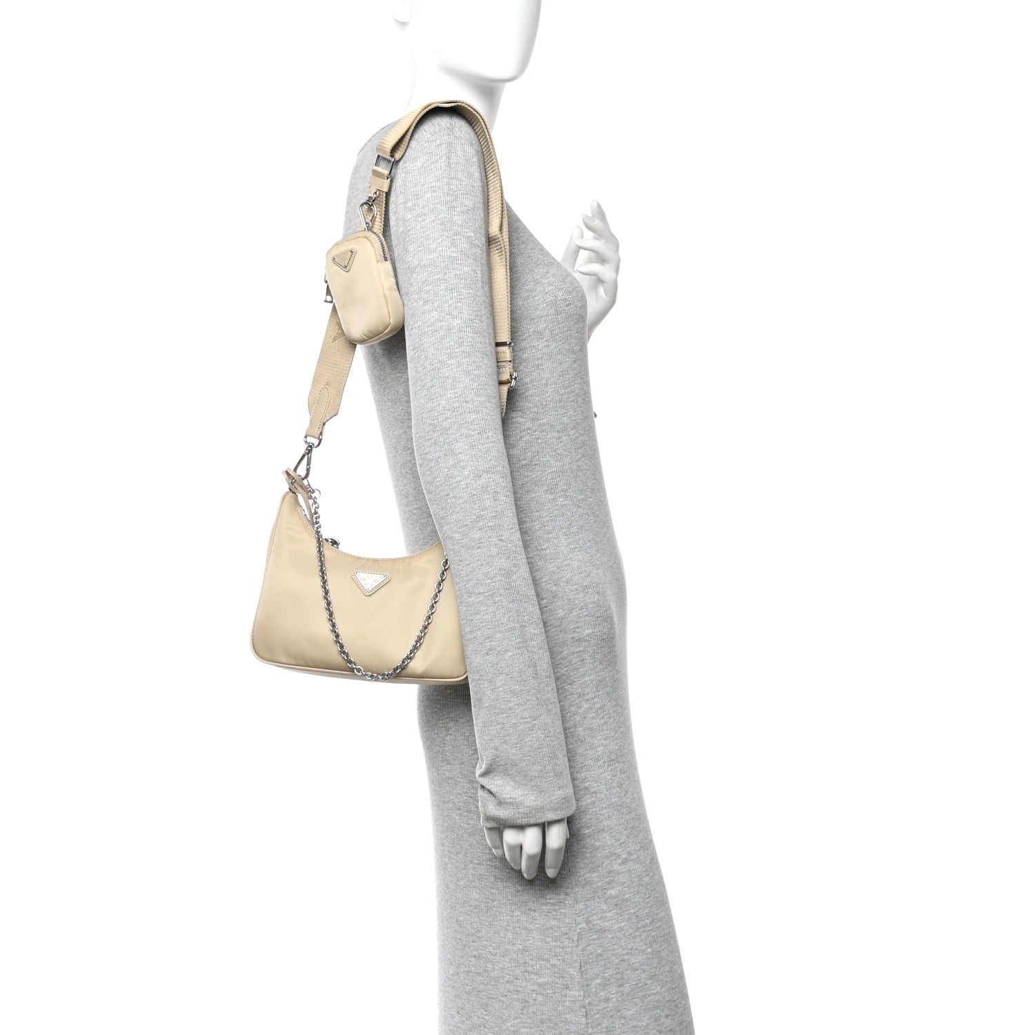 Nylon Re-Edition 2005 Shoulder Bag Cammeo